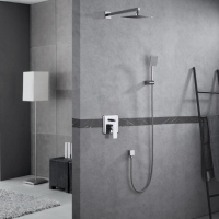 Zestaw prysznicowy podtynkowy z deszczownicą i prysznicem <br/> MONACO MON-ZKP.150C